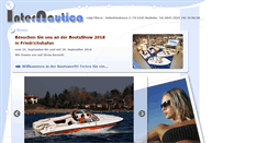 Desktop Screenshot of inter-nautica.ch